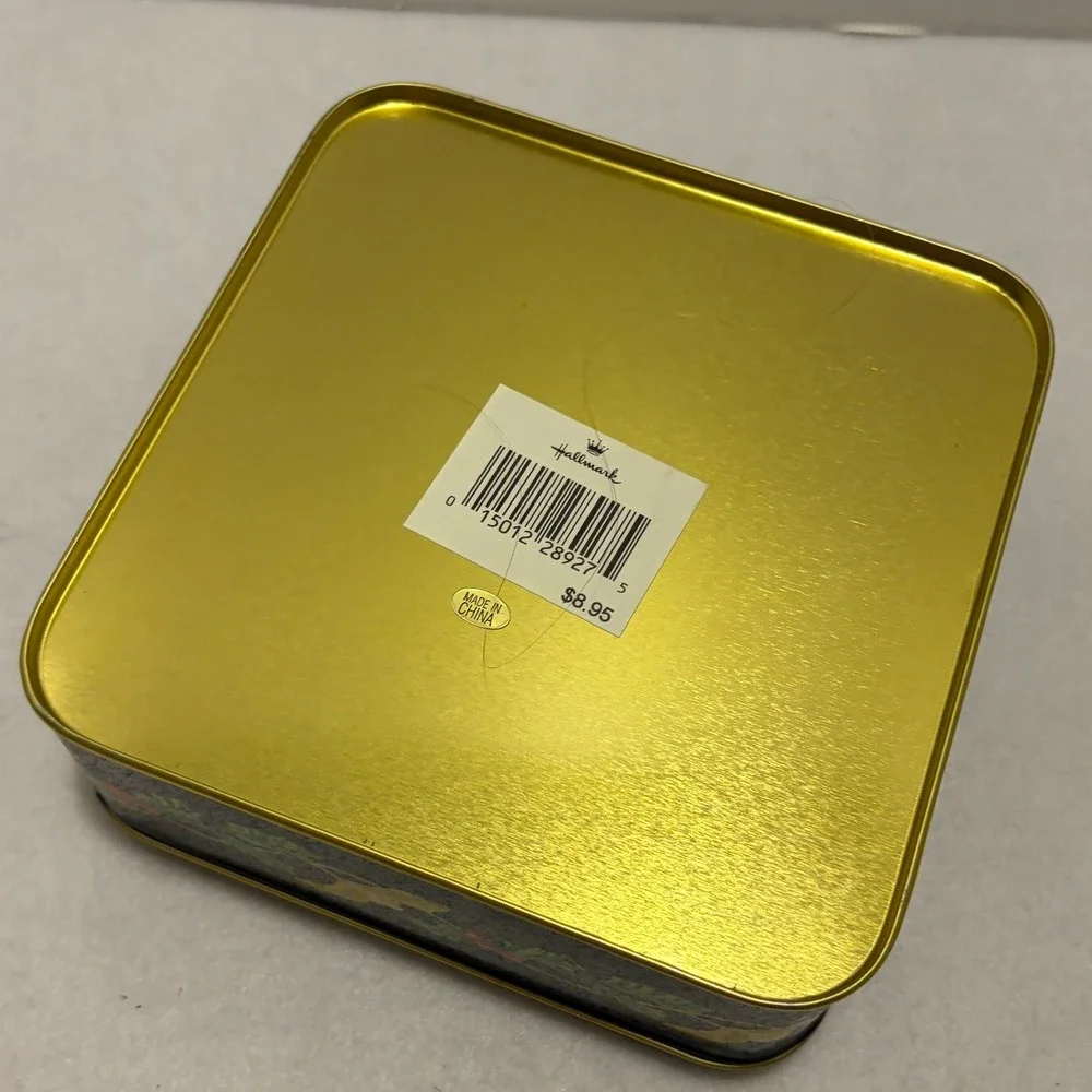 Hallmark christmas tin